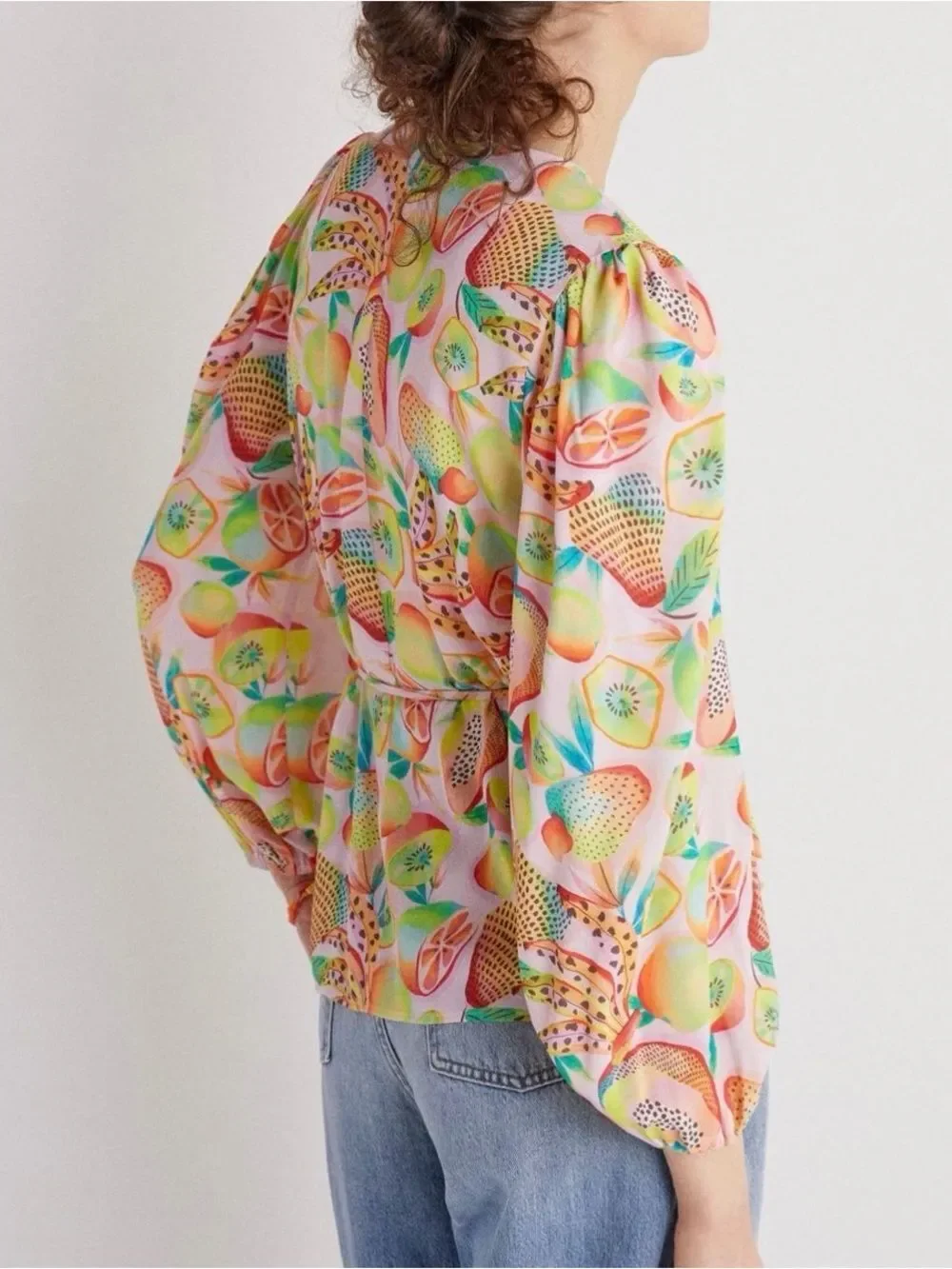 Anthropologie | Farm Rio Rainforest Wrap Blouse | Size: Small